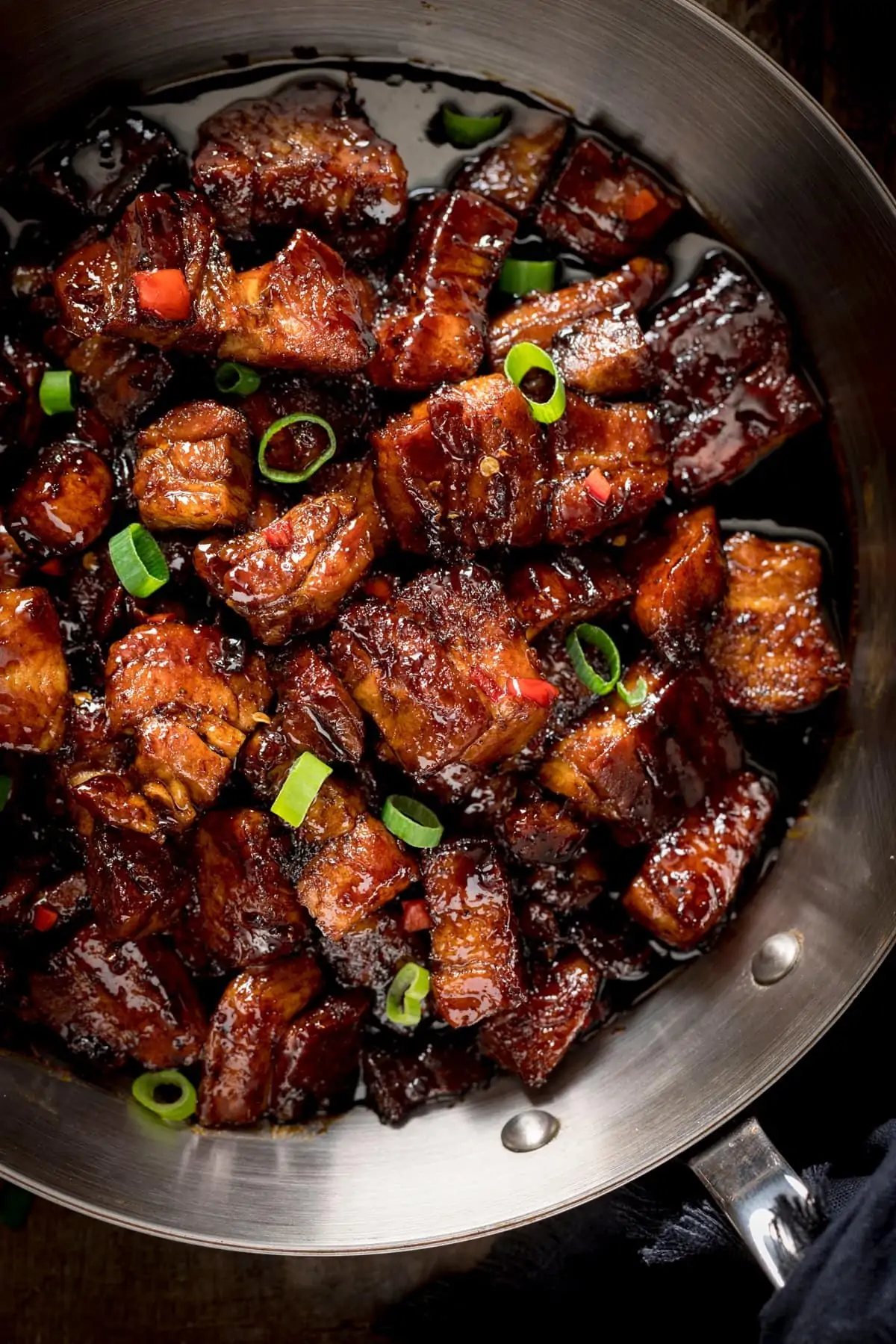 Korean Pork Belly Skillet