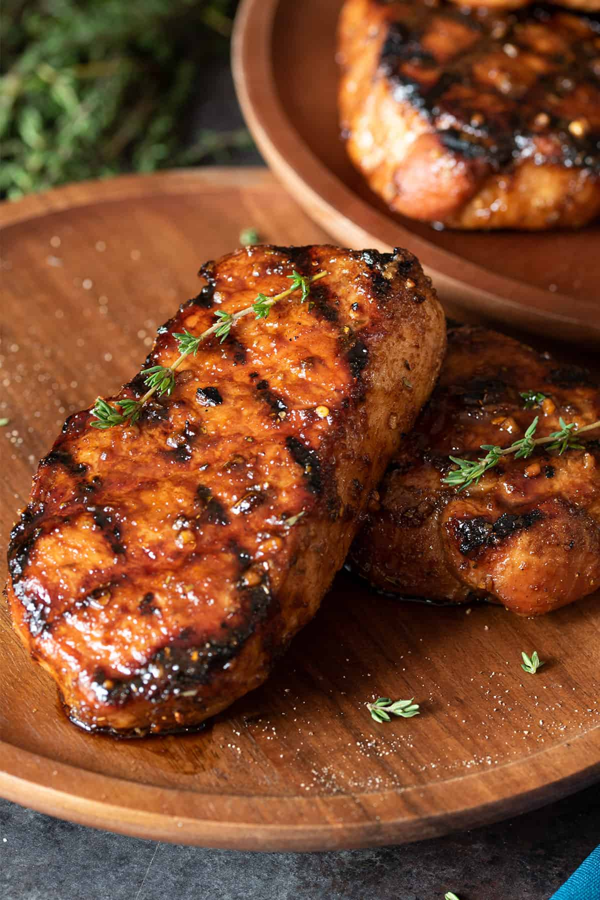 Maple Glazed Pork Chops
