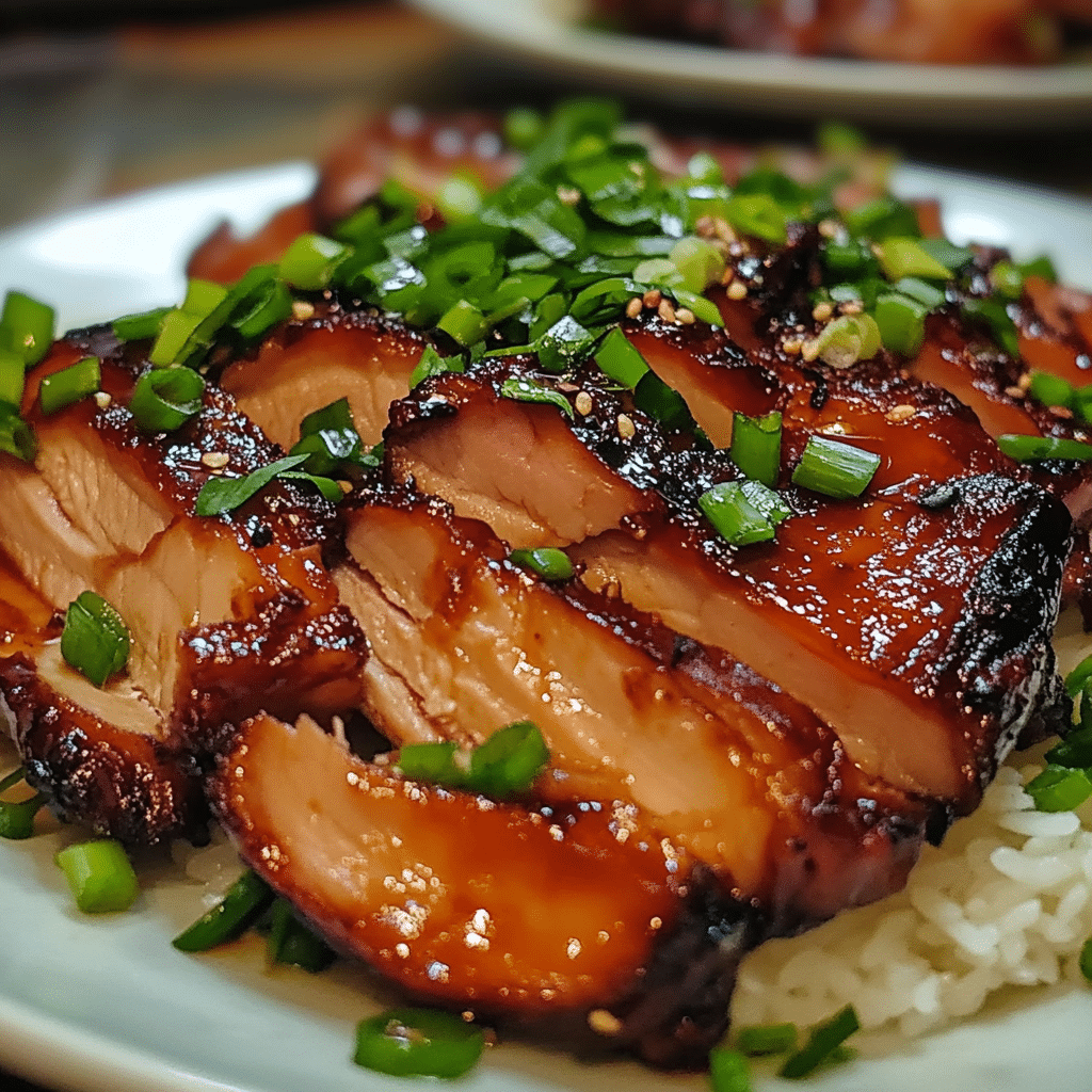 Sticky Char Siu-Style Chicken