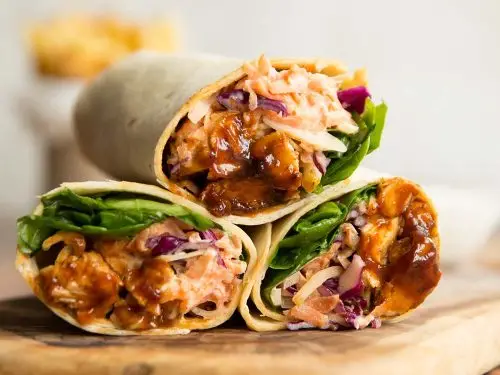 BBQ Chicken Coleslaw Wraps – A Flavor-Packed Meal in Minutes