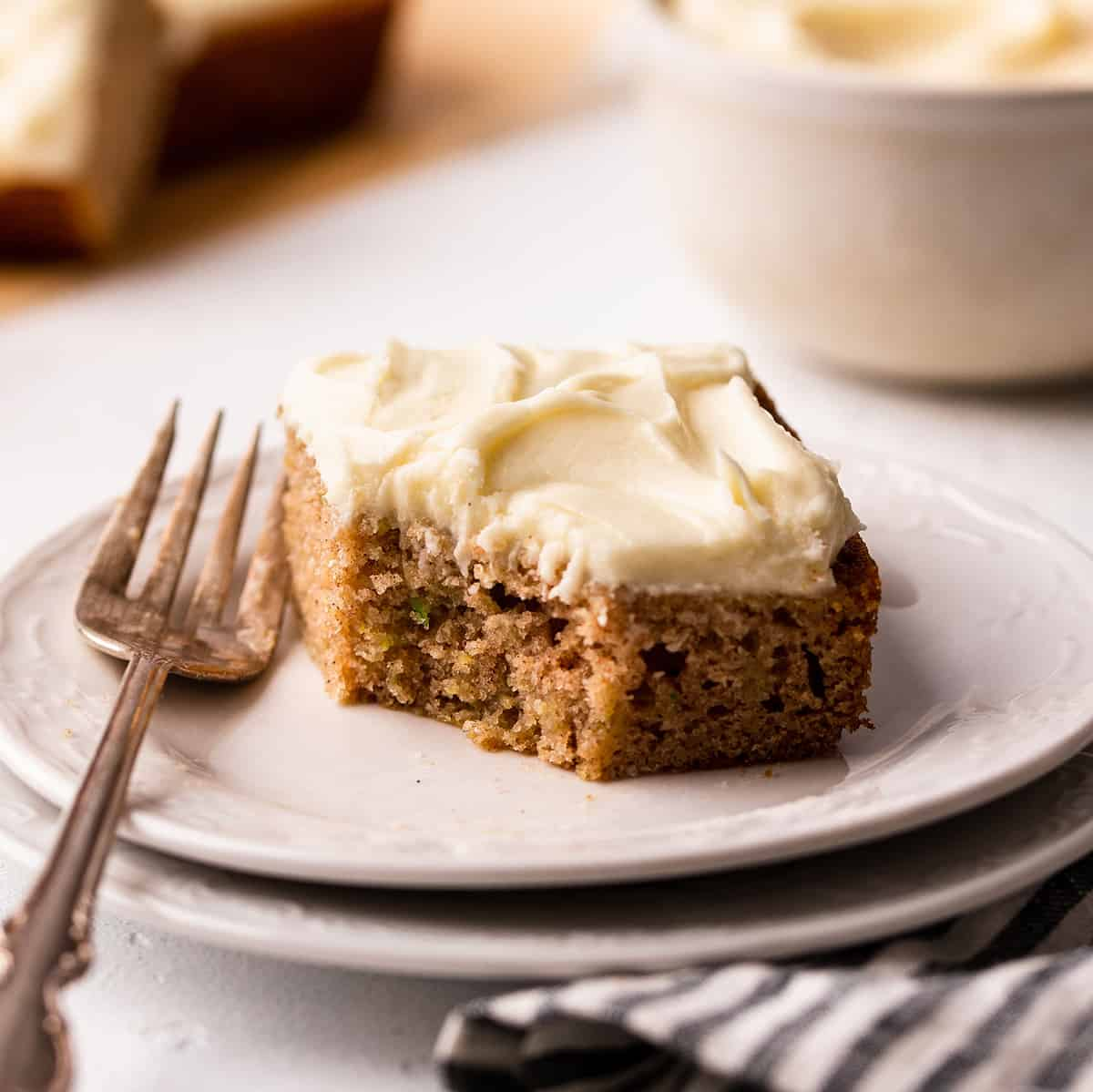 The Best Zucchini Bars (with Cream Cheese Frosting)