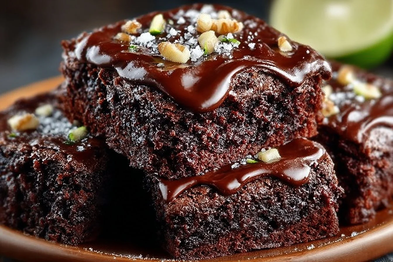 Zucchini Brownies (Moist, Fudgy & Chocolatey!)